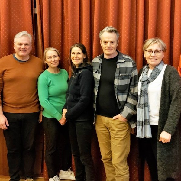 Stjórn FFRang 2023 f.v. Björn Ingi, Ágúst, Sigríður Theódóra, Emilía, Helgi, Jóhanna Lilja, Sigurður Þór