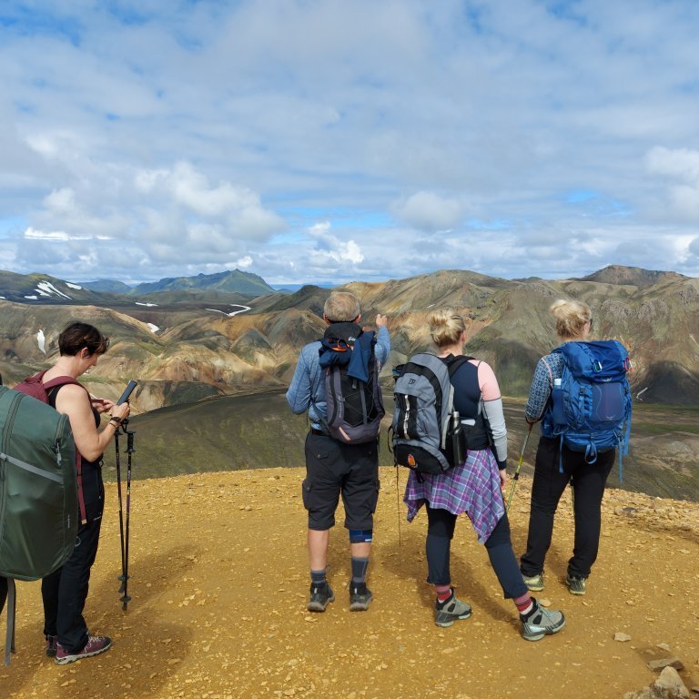 Útsýni af Brennisteinsöldu