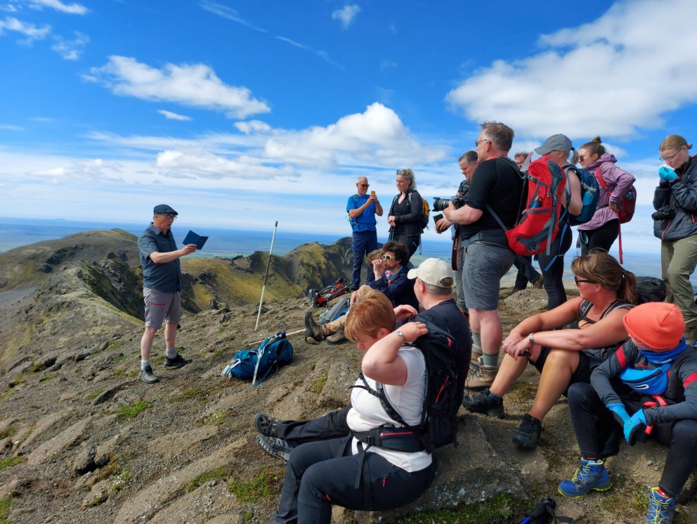 Ljóðastund á toppi Þríhyrnings/ÁS