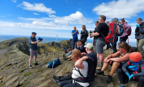 Ljóðastund á toppi Þríhyrnings/ÁS